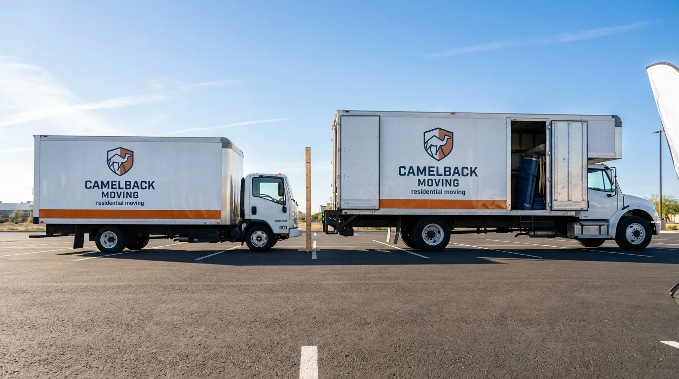 Moving truck size capacity guide in Winter Springs